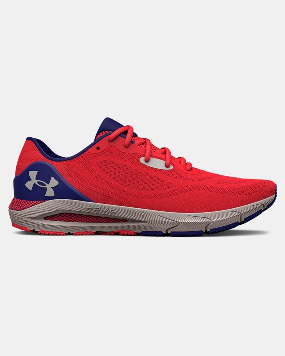 Men's UA HOVR™ Sonic 5 Running Shoes in Red image number 0
